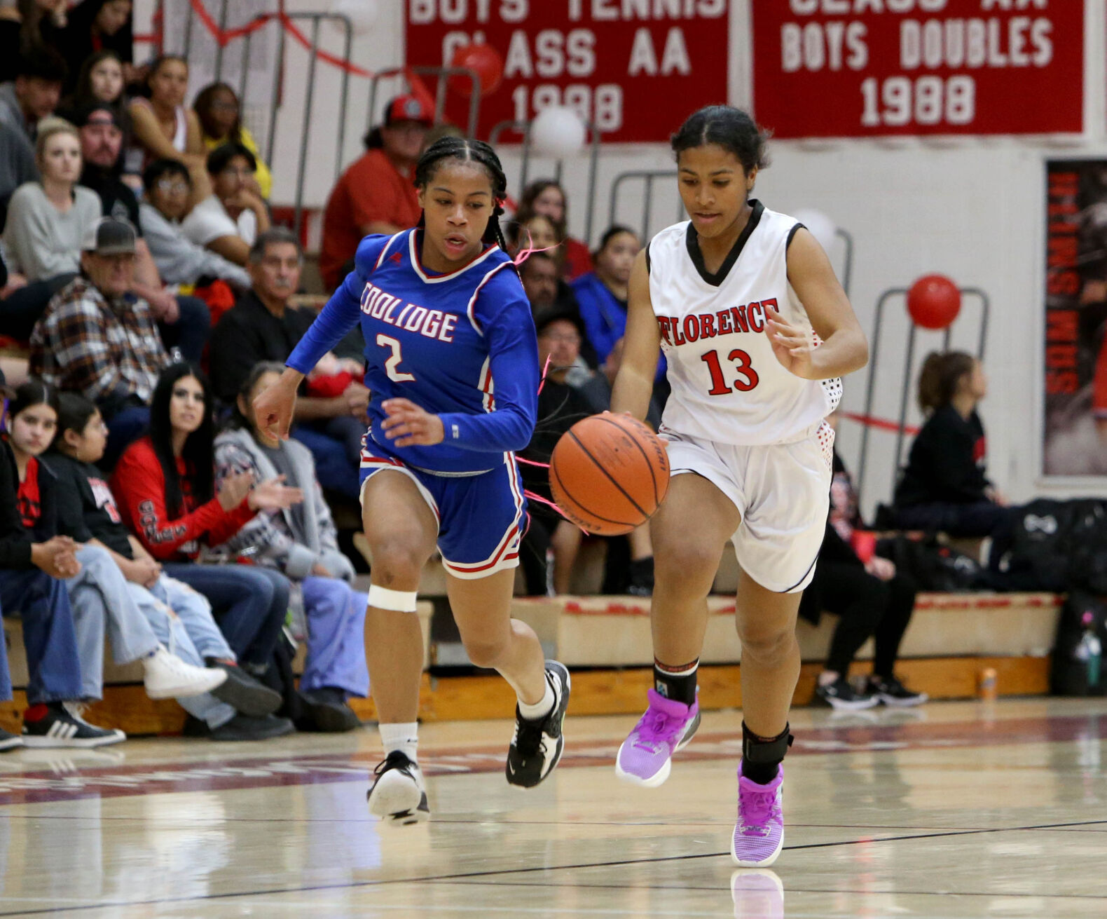 Florence vs. Coolidge girl's basketball